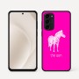 כיסוי בעיצוב אישי עם השם שלך לדגם - Motorola Moto G45 5G בעיצוב זברה