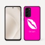 כיסוי בעיצוב אישי עם השם שלך לדגם - Motorola Moto G45 5G בעיצוב שפתיים - נשיקה