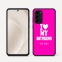 כיסוי בעיצוב אישי עם השם שלך לדגם - Motorola Moto G45 5G בעיצוב אוהבת את החבר שלי