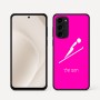 כיסוי בעיצוב אישי עם השם שלך לדגם - Motorola Moto G45 5G בעיצוב קפיצת סקי אולימפית