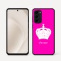 כיסוי בעיצוב אישי עם השם שלך לדגם - Motorola Moto G45 5G בעיצוב כתר מלכותי