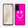 כיסוי בעיצוב אישי עם השם שלך לדגם - Motorola Moto G45 5G בעיצוב סמיילי