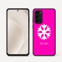 כיסוי בעיצוב אישי עם השם שלך לדגם - Motorola Moto G45 5G בעיצוב שלג