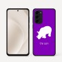 כיסוי בעיצוב אישי עם השם שלך לדגם - Motorola Moto G45 5G בעיצוב קרנף