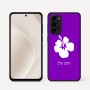 כיסוי בעיצוב אישי עם השם שלך לדגם - Motorola Moto G45 5G בעיצוב פרח היביסקוס