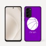 כיסוי בעיצוב אישי עם השם שלך לדגם - Motorola Moto G45 5G בעיצוב כדורסל