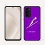 כיסוי בעיצוב אישי עם השם שלך לדגם - Motorola Moto G45 5G בעיצוב קפיצת סקי אולימפית