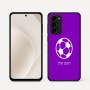 כיסוי בעיצוב אישי עם השם שלך לדגם - Motorola Moto G45 5G בעיצוב כדורגל כדור כדורגל