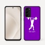 כיסוי בעיצוב אישי עם השם שלך לדגם - Motorola Moto G45 5G בעיצוב הרמת משקולות