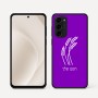 כיסוי בעיצוב אישי עם השם שלך לדגם - Motorola Moto G45 5G בעיצוב חיטה גלית זהב