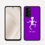 כיסוי בעיצוב אישי עם השם שלך לדגם - Motorola Moto G45 5G בעיצוב סקלטון