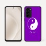 כיסוי בעיצוב אישי עם השם שלך לדגם - Motorola Moto G45 5G בעיצוב סמל יינג יאנג