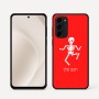 כיסוי בעיצוב אישי עם השם שלך לדגם - Motorola Moto G45 5G בעיצוב סקלטון