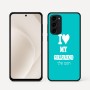 כיסוי בעיצוב אישי עם השם שלך לדגם - Motorola Moto G45 5G בעיצוב אוהב את החברה שלי