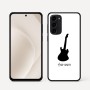 כיסוי בעיצוב אישי עם השם שלך לדגם - Motorola Moto G45 5G בעיצוב גיטרה