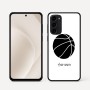 כיסוי בעיצוב אישי עם השם שלך לדגם - Motorola Moto G45 5G בעיצוב כדורסל