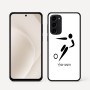 כיסוי בעיצוב אישי עם השם שלך לדגם - Motorola Moto G45 5G בעיצוב כדורגל אולימפי