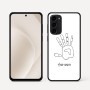 כיסוי בעיצוב אישי עם השם שלך לדגם - Motorola Moto G45 5G בעיצוב יד