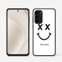 כיסוי בעיצוב אישי עם השם שלך לדגם - Motorola Moto G45 5G בעיצוב סמיילי