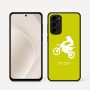 כיסוי בעיצוב אישי עם השם שלך לדגם - Motorola Moto G45 5G בעיצוב מוטוקרוס