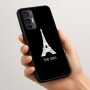כיסוי בעיצוב אישי עם השם שלך לדגם - Motorola Moto G45 5G בעיצוב מגדל אייפל