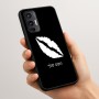 כיסוי בעיצוב אישי עם השם שלך לדגם - Motorola Moto G45 5G בעיצוב שפתיים - נשיקה