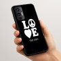 כיסוי בעיצוב אישי עם השם שלך לדגם - Motorola Moto G45 5G בעיצוב אהבה