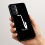 כיסוי בעיצוב אישי עם השם שלך לדגם - Motorola Moto G45 5G בעיצוב סקסופון