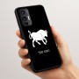 כיסוי בעיצוב אישי עם השם שלך לדגם - Motorola Moto G45 5G בעיצוב מזלות - שור