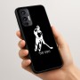 כיסוי בעיצוב אישי עם השם שלך לדגם - Motorola Moto G45 5G בעיצוב שחקן הוקי