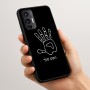כיסוי בעיצוב אישי עם השם שלך לדגם - Motorola Moto G45 5G בעיצוב יד