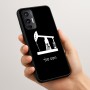 כיסוי בעיצוב אישי עם השם שלך לדגם - Motorola Moto G45 5G בעיצוב באר נפט