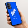 כיסוי בעיצוב אישי עם השם שלך לדגם - Motorola Moto G45 5G בעיצוב זברה