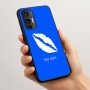כיסוי בעיצוב אישי עם השם שלך לדגם - Motorola Moto G45 5G בעיצוב שפתיים - נשיקה