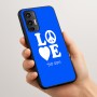 כיסוי בעיצוב אישי עם השם שלך לדגם - Motorola Moto G45 5G בעיצוב אהבה