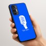 כיסוי בעיצוב אישי עם השם שלך לדגם - Motorola Moto G45 5G בעיצוב מיקרופון