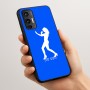 כיסוי בעיצוב אישי עם השם שלך לדגם - Motorola Moto G45 5G בעיצוב אישה מגוננת