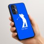 כיסוי בעיצוב אישי עם השם שלך לדגם - Motorola Moto G45 5G בעיצוב שחקן גולף