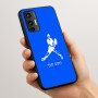 כיסוי בעיצוב אישי עם השם שלך לדגם - Motorola Moto G45 5G בעיצוב שחקן טניס