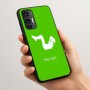 כיסוי בעיצוב אישי עם השם שלך לדגם - Motorola Moto G45 5G בעיצוב אישה מתאמנת