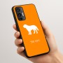 כיסוי בעיצוב אישי עם השם שלך לדגם - Motorola Moto G45 5G בעיצוב כלב