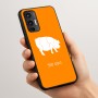 כיסוי בעיצוב אישי עם השם שלך לדגם - Motorola Moto G45 5G בעיצוב חזיר