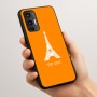 כיסוי בעיצוב אישי עם השם שלך לדגם - Motorola Moto G45 5G בעיצוב מגדל אייפל