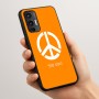 כיסוי בעיצוב אישי עם השם שלך לדגם - Motorola Moto G45 5G בעיצוב סמל השלום