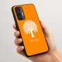 כיסוי בעיצוב אישי עם השם שלך לדגם - Motorola Moto G45 5G בעיצוב עץ