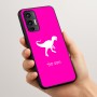 כיסוי בעיצוב אישי עם השם שלך לדגם - Motorola Moto G45 5G בעיצוב דינוזאור