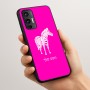 כיסוי בעיצוב אישי עם השם שלך לדגם - Motorola Moto G45 5G בעיצוב זברה
