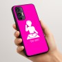 כיסוי בעיצוב אישי עם השם שלך לדגם - Motorola Moto G45 5G בעיצוב אזור מוזיקה של די ג'יי