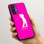 כיסוי בעיצוב אישי עם השם שלך לדגם - Motorola Moto G45 5G בעיצוב שחקן גולף
