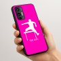 כיסוי בעיצוב אישי עם השם שלך לדגם - Motorola Moto G45 5G בעיצוב קפיצת משוכות